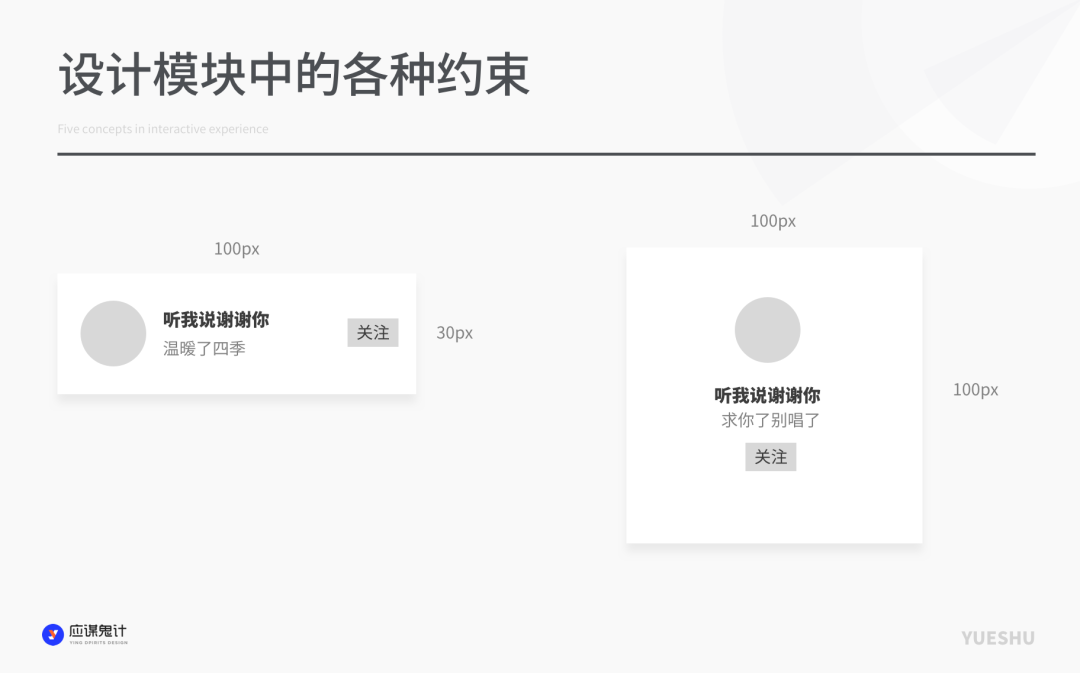 体验设计核心概念之约束