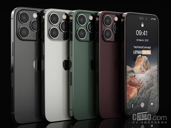 iPhone 14系列渲染图
