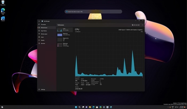 新设计新界面！Win11全新任务管理器上手
