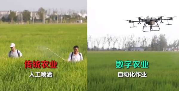 传统农业与数字农业对比