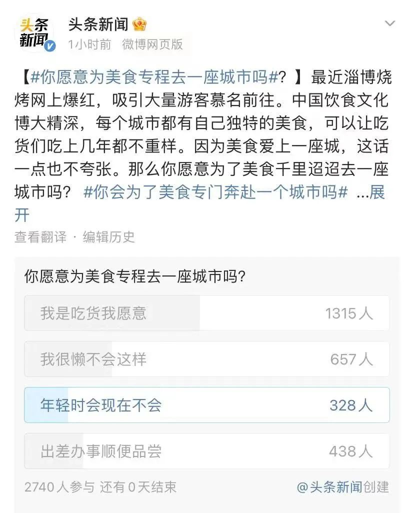 淄博，被谁烤火？